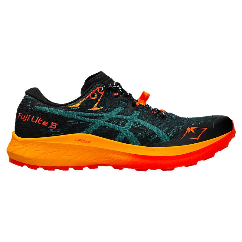 正品Asics亚瑟士Fuji Lite 5越野跑鞋轻量透气登山运动鞋户外徒步