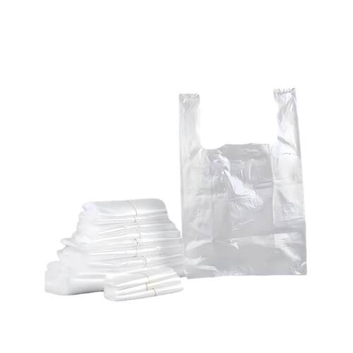 家用加厚白色塑料袋方便袋背心袋透明袋子批发厨房垃圾袋果蔬超市