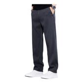 新款 男士 休闲裤 罗蒙2025年秋冬季 宽松直筒加绒加厚保暖百搭长裤 子