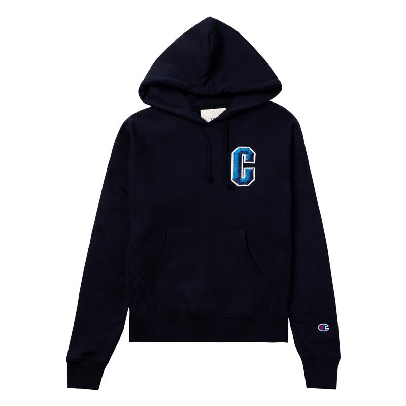 CHAMPION冠军加绒女休闲连帽卫衣