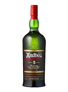 雅柏/Ardbeg 阿贝5年700ML小怪兽苏格兰艾雷岛单一麦芽威士忌泥煤