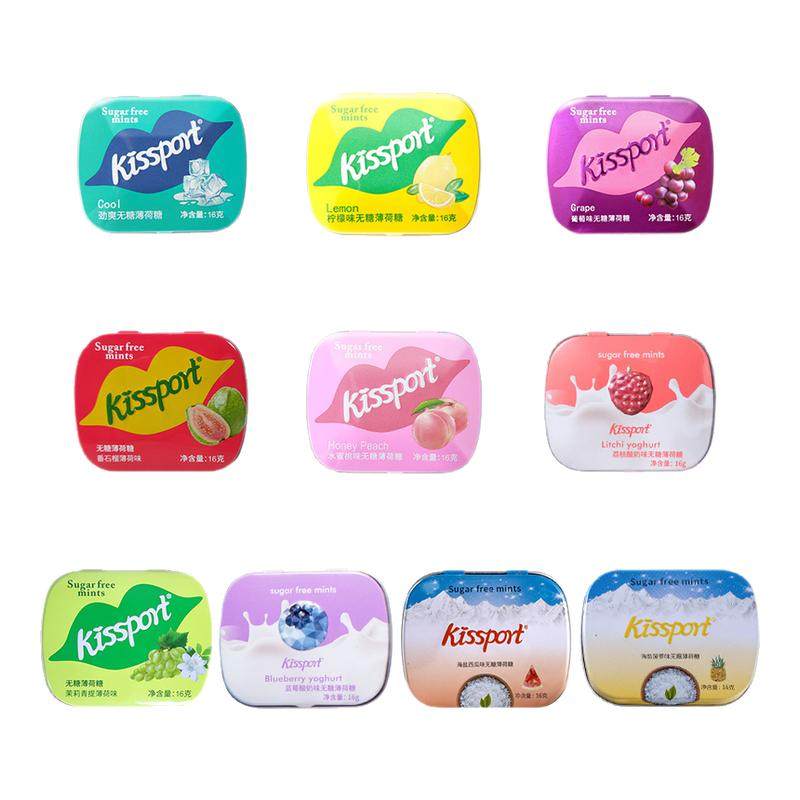 Kissport无糖薄荷糖随身糖海盐口香糖果学生润喉糖果网红零食,零食/坚果/特产,薄荷糖,淘宝优惠券,粉丝福利购,淘宝优惠卷