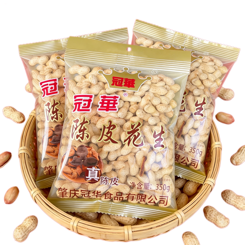冠华正宗陈皮花生350g袋装小金生