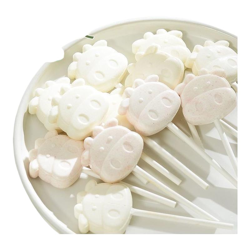 新西兰奶棒糖儿童益生菌奶酪棒无蔗糖牛头棒棒糖休闲零食奶糖批发