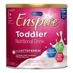 【临期26.6】美版美赞臣蓝臻3段乳铁蛋白婴幼儿童配方奶粉680g/罐