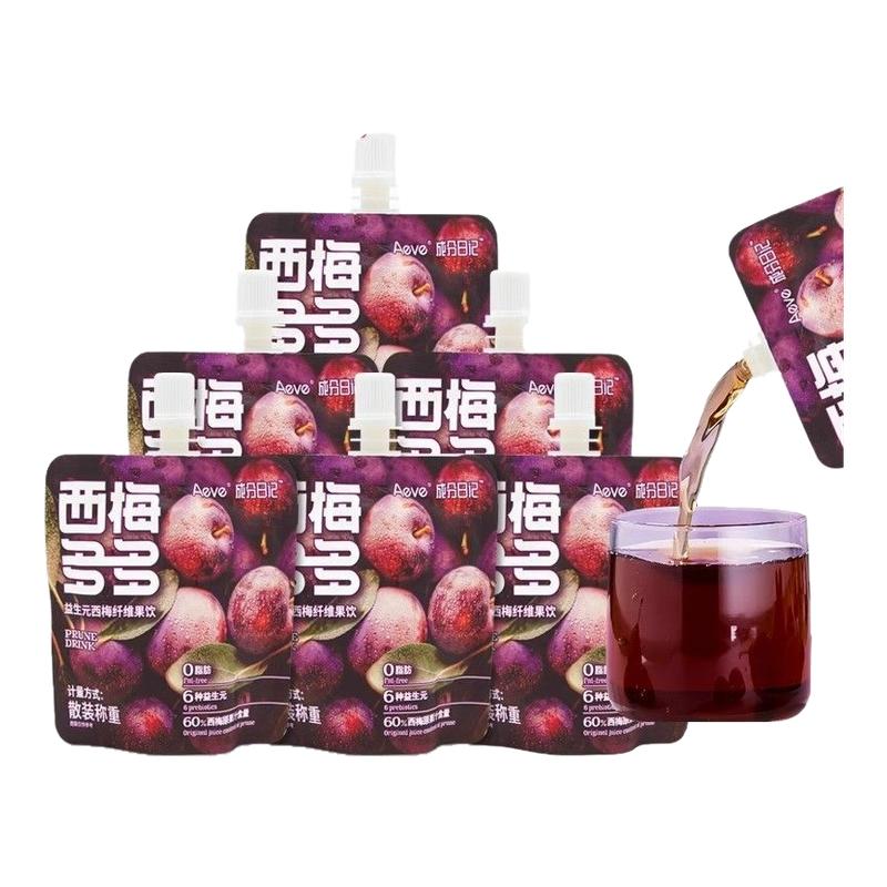 成分日记西梅多多西梅汁益生元饮品0脂肪夏季饮品料西梅浓缩果汁