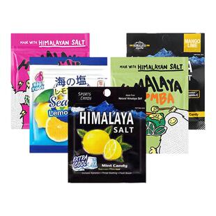 大马碧富牌海盐咸柠檬糖薄荷糖himalaya马来西亚咸柠润喉糖果零食