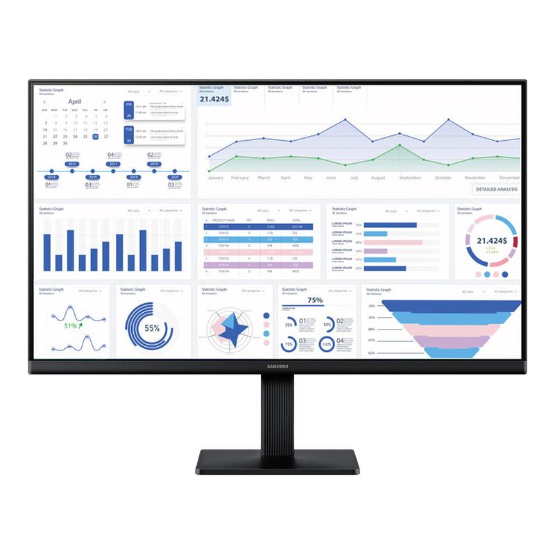 三星电脑显示器 27英寸IPS高清120Hz笔记本外接屏幕S27F322GAC
