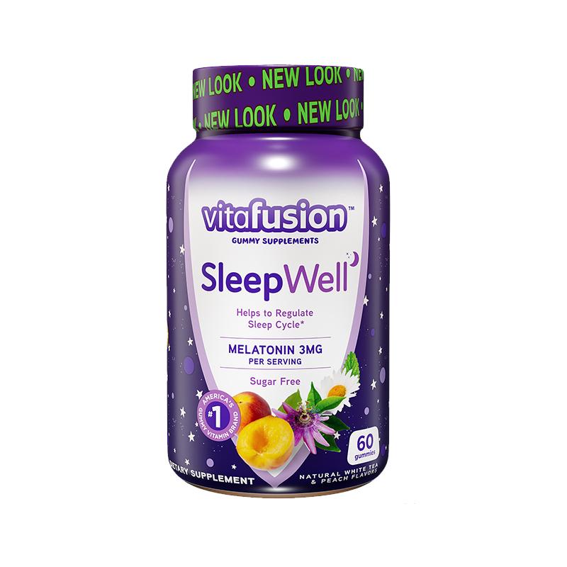 vitafusion褪黑素睡眠软糖安瓶