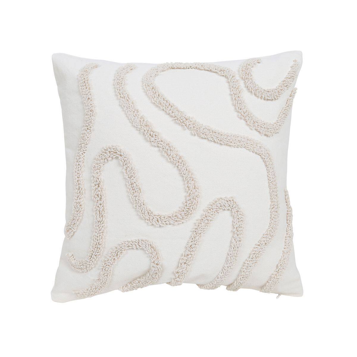 刺绣线条抱枕套不含芯轻奢高级感抱枕客厅沙发百搭靠枕床头靠背垫