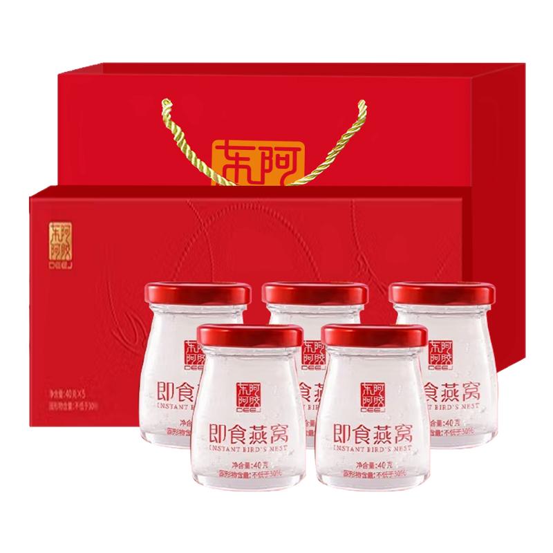 东阿阿胶即食燕窝50g*4瓶