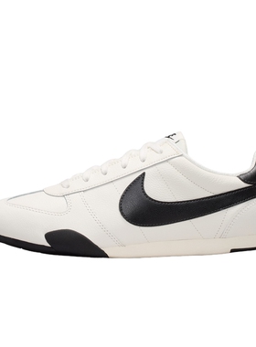 NIKE耐克女鞋薄底复古跑鞋SPRINT SISTER黑白色运动鞋IB7102-100
