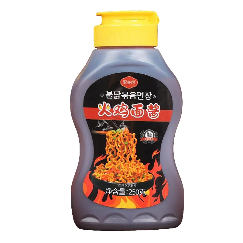 聚美厨火鸡面酱先甜后辣爽辣过瘾