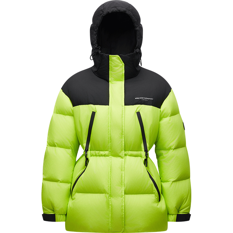 中长款加厚收腰羽绒服