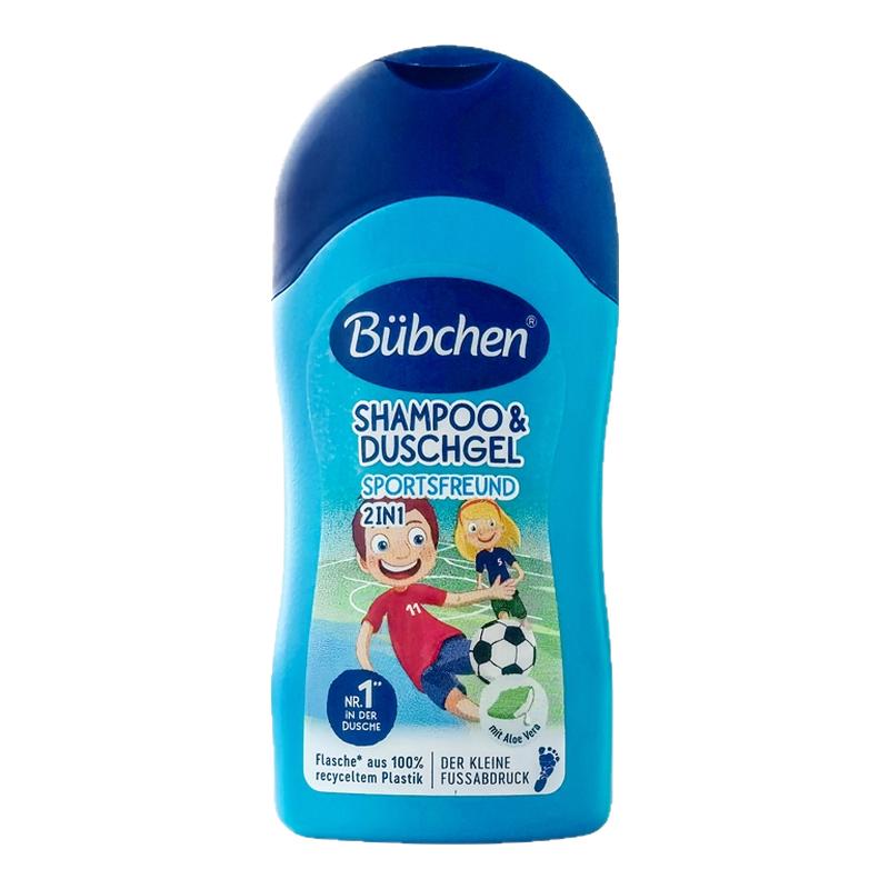 德国Bubchen贝臣洗发水沐浴露二合一婴幼儿童50ml出游旅行便携装