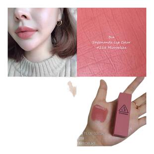 【竞价】3ce方管哑光口红南瓜色唇膏滋润不易脱色持久官方正品