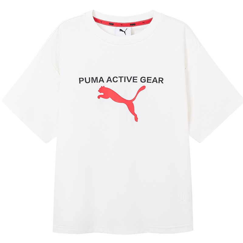 PUMA彪马童装26夏季新款儿童短袖T恤凉感舒适时尚运动圆领上衣T