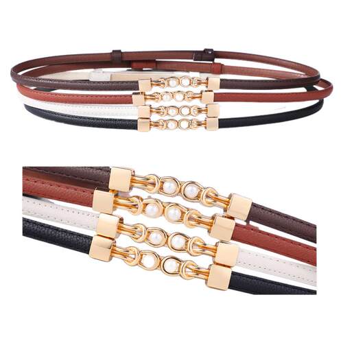啄木鸟皮带女细腰带时尚装饰腰封皮带配连衣裙子收腰女士腰链