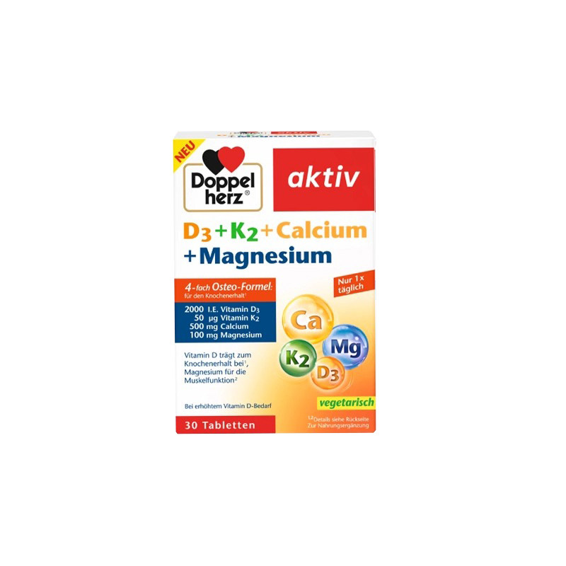 【自营】双心中老年补充剂骨质疏松男女性腿抽筋钙镁维生素d3k2片,保健食品/膳食营养补充食品,钙镁锌,淘宝优惠券,粉丝福利购,淘宝优惠卷