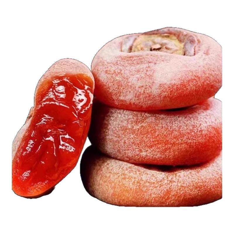 广西圆柿饼特产级官方正霜降宗流心柿子饼非陕西富平果干蜜饯零食