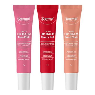 [百亿补贴]Dermal Therapy焕彩保湿有色润唇膏保湿滋润素颜口红女