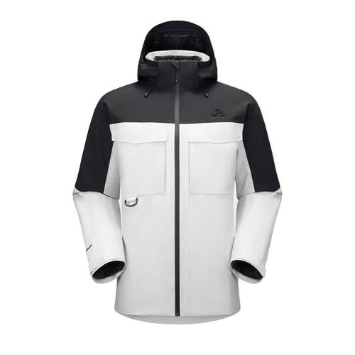 伯希和户外保暖羽绒三合一冲锋衣