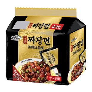 韩国paldo八道御膳炸酱面正宗方便面韩式拌面拉面速食泡面进口