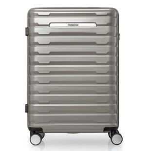 美旅横纹20寸登机箱商务男士 大容量行李箱女耐用拉杆箱旅行箱NJ2