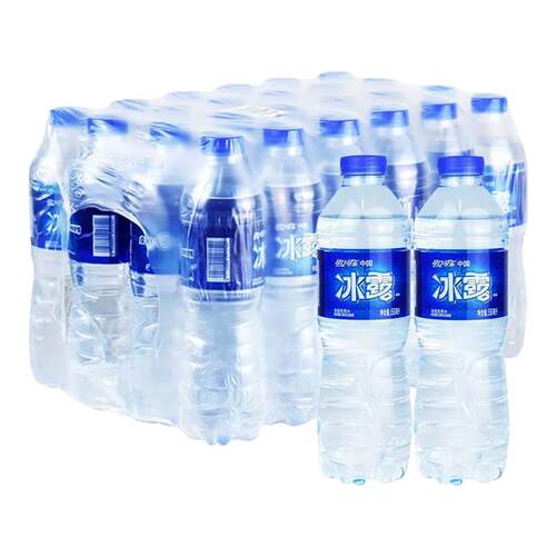 可口可乐冰露饮用水550mlx24瓶整箱批发办公非纯净水非矿泉水rxc