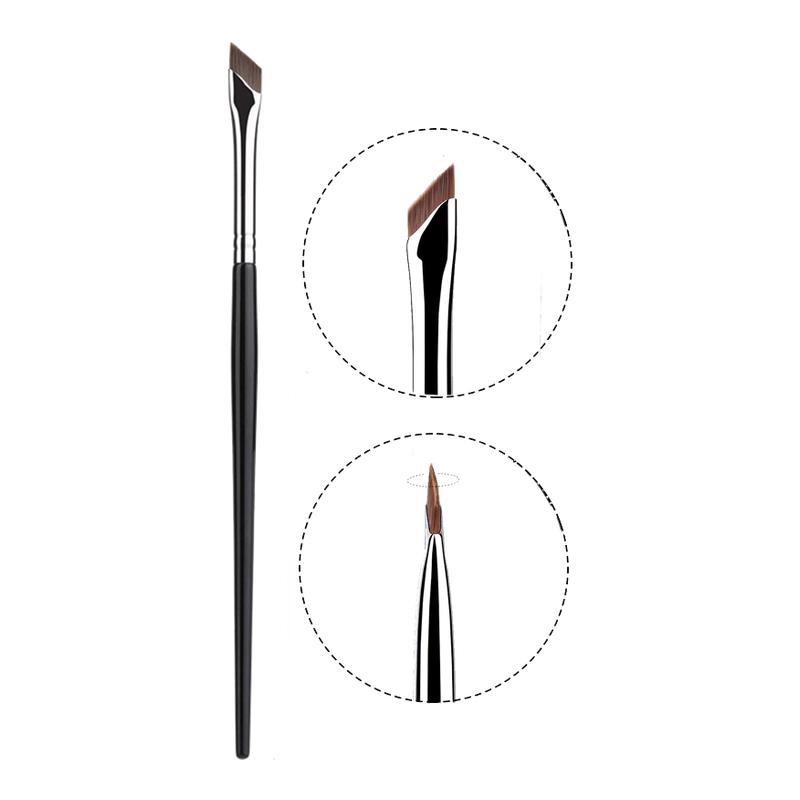 刀锋斜头化妆刷子眉刷眼线刷根根分明柔软王菲菲不扎脸彩妆工具