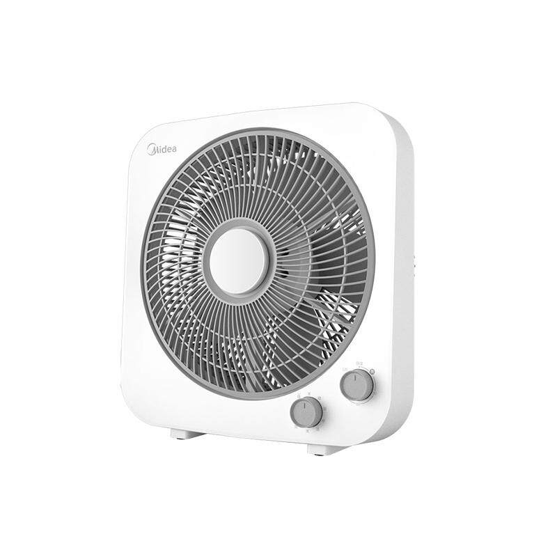 美的10/12寸转页扇家用客厅风扇静音2H定时落地扇鸿运扇学生宿舍