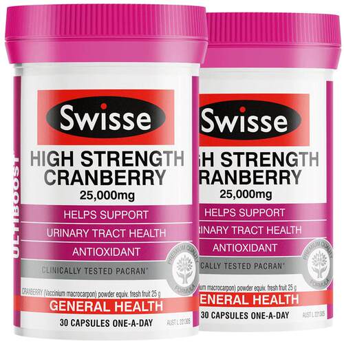 swisse蔓越莓精华胶囊泌尿健康