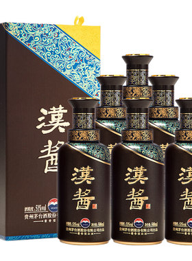 51度汉酱3.0酱香型白酒500mL整箱