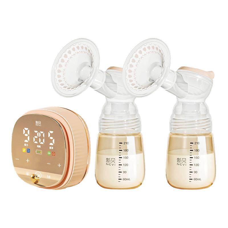 新贝双边吸奶器微震按摩全自动挤奶器全模调频无痛吸乳,孕妇装/孕产妇用品/营养,吸奶器,淘宝优惠券,粉丝福利购,淘宝优惠卷