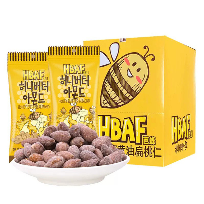 韩国汤姆农场蜂蜜黄油扁桃仁盒装图片
