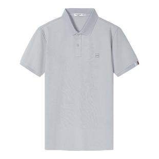 顺色印花 polo衫 利郎青年商务短袖 上衣男 2025夏季 翻领休闲时尚