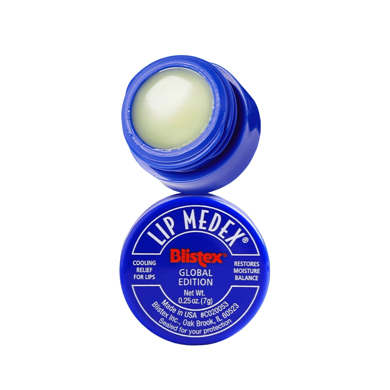 blistex百蕾适小蓝罐润唇膏补水