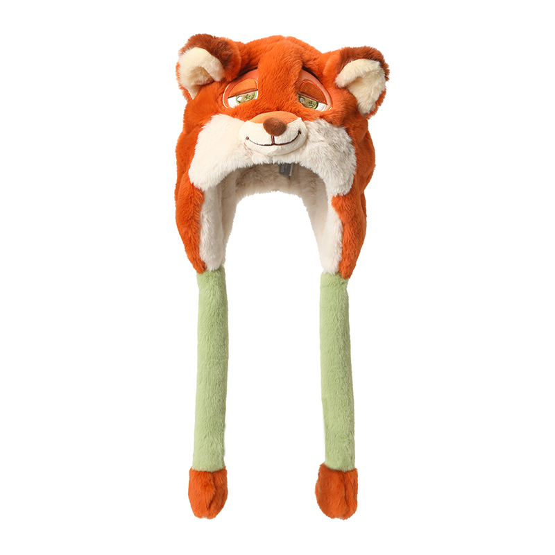 畹町迪士尼朱迪尼克公仔护耳冬帽