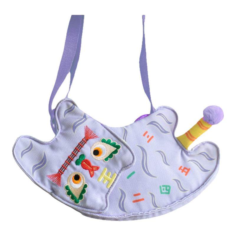 古古楽gugu亲子挎包布老虎