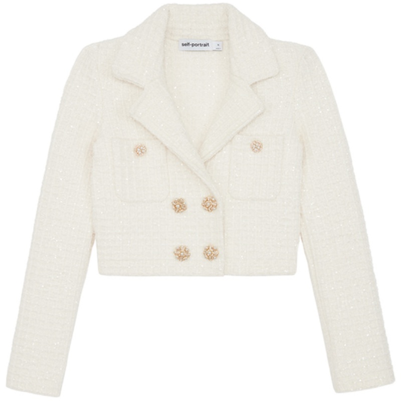 self-portrait甜美长袖上衣外套