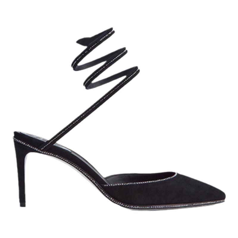 RENECAOVILLA女鞋黑色尖头