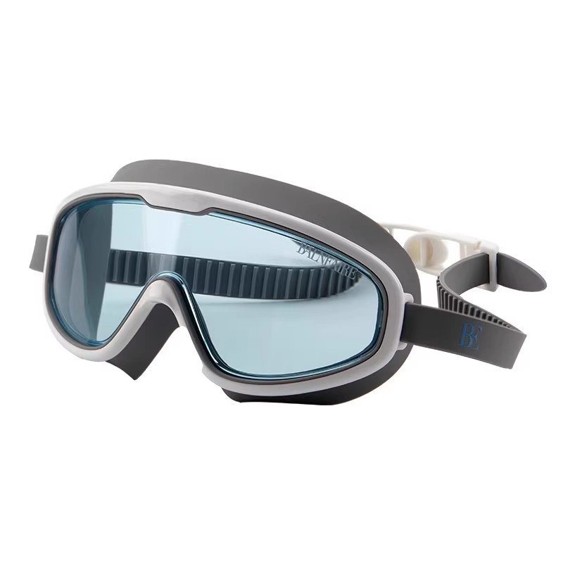 BE范德安新款时尚大框泳镜女高清防雾防水抗UV游泳眼镜男款