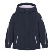 水孩儿儿童女童外套三防加绒厚秋冬新品 风衣大童宝宝连帽儿童上衣