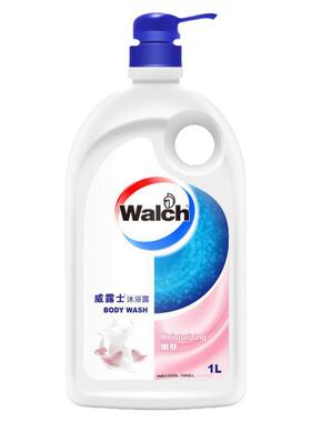 威露士健康呵护沐浴露经典1L沐浴乳液温和洁净留香男女喜爱家用