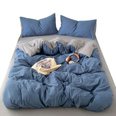 无印良品床上四件套2025新款 床笠床单三件套柔软被套床上用品