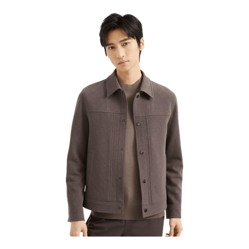 【提花面料】利郎青年商务夹克男2025秋时尚通勤外套男Q4QJK001