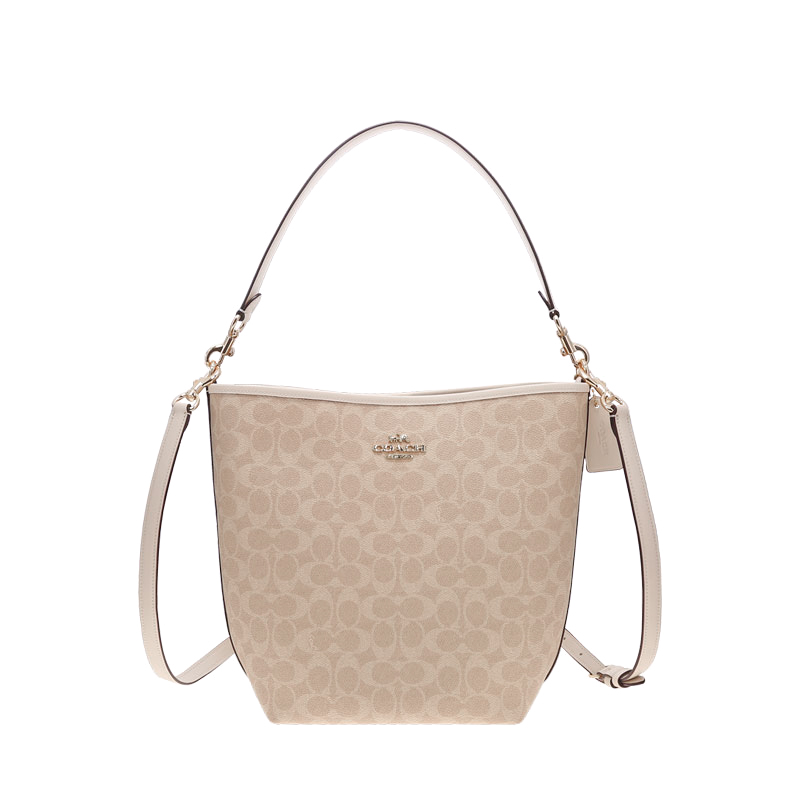 COACH/蔻驰女士时尚单肩斜挎手提包CT802水桶包时尚百搭经典老花