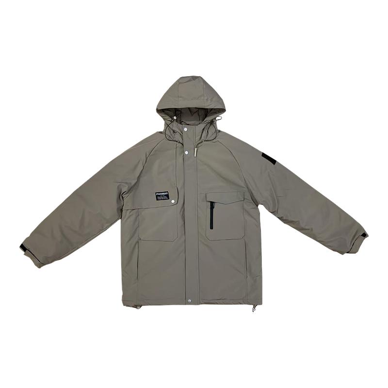 PANMAX潮牌大码男装工装棉服外套保暖秋冬大码男士户外加厚防风