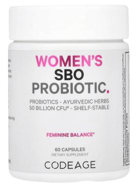 Codeage消化女性SBO益生菌素食胶囊女性健康守护肠道健康机体营养