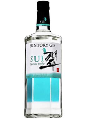 三得利翠 翠金酒Sui杜松子酒基酒SUNTORY日本进口40度700ml无盒